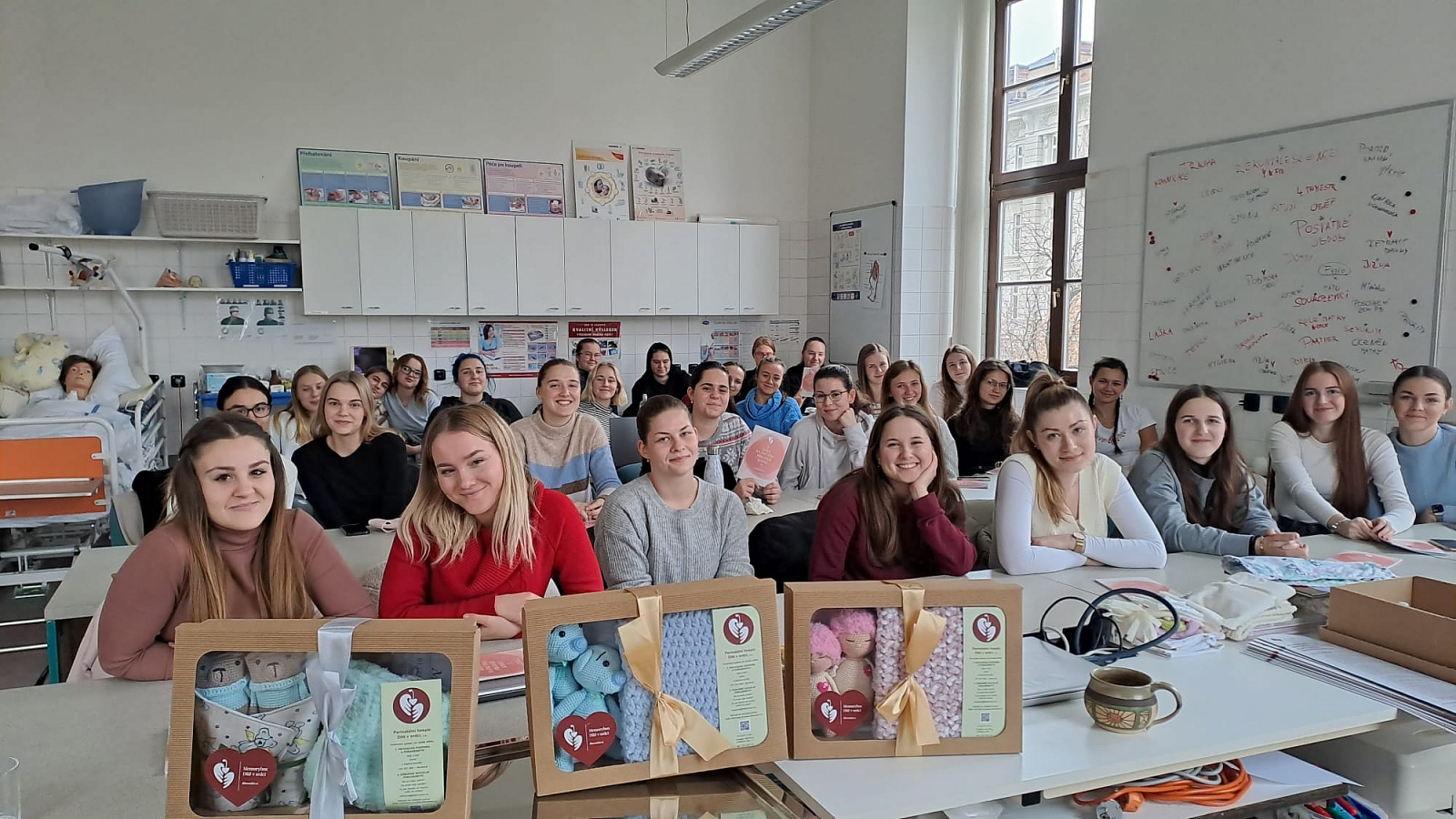Přednášeli jsme studentkám v Brně